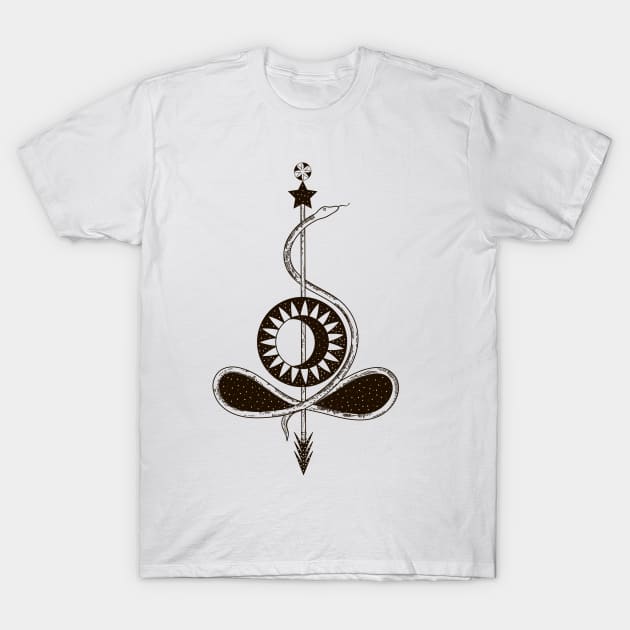 Snake T-Shirt by Yeroma